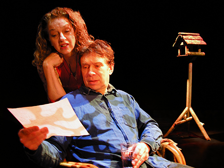 Gill reading over Bill's shoulder