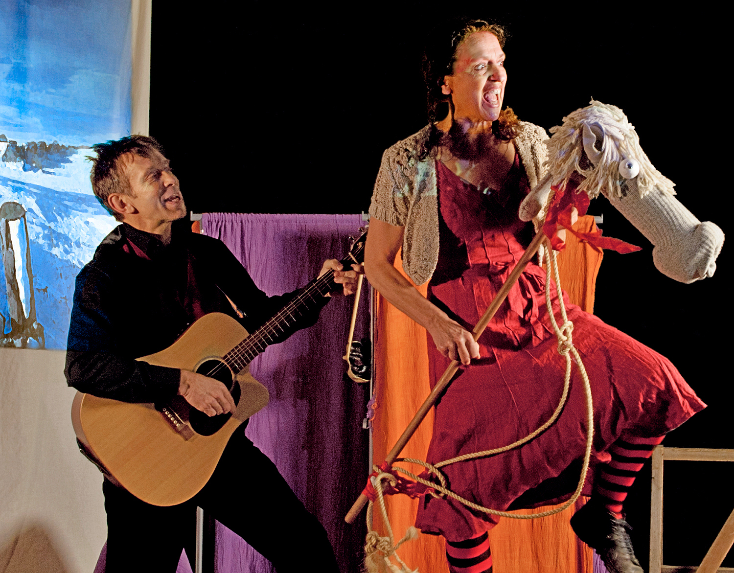 Beauty and father journey with Greyling