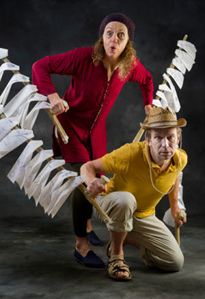 Daedalus and Icarus.