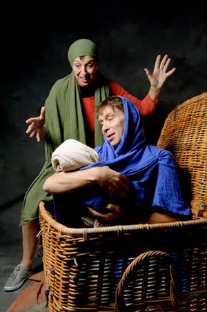 The Firsherman finds baby Perseus and his mother.