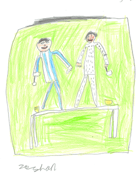 the Princes hunt for Snow-Rose