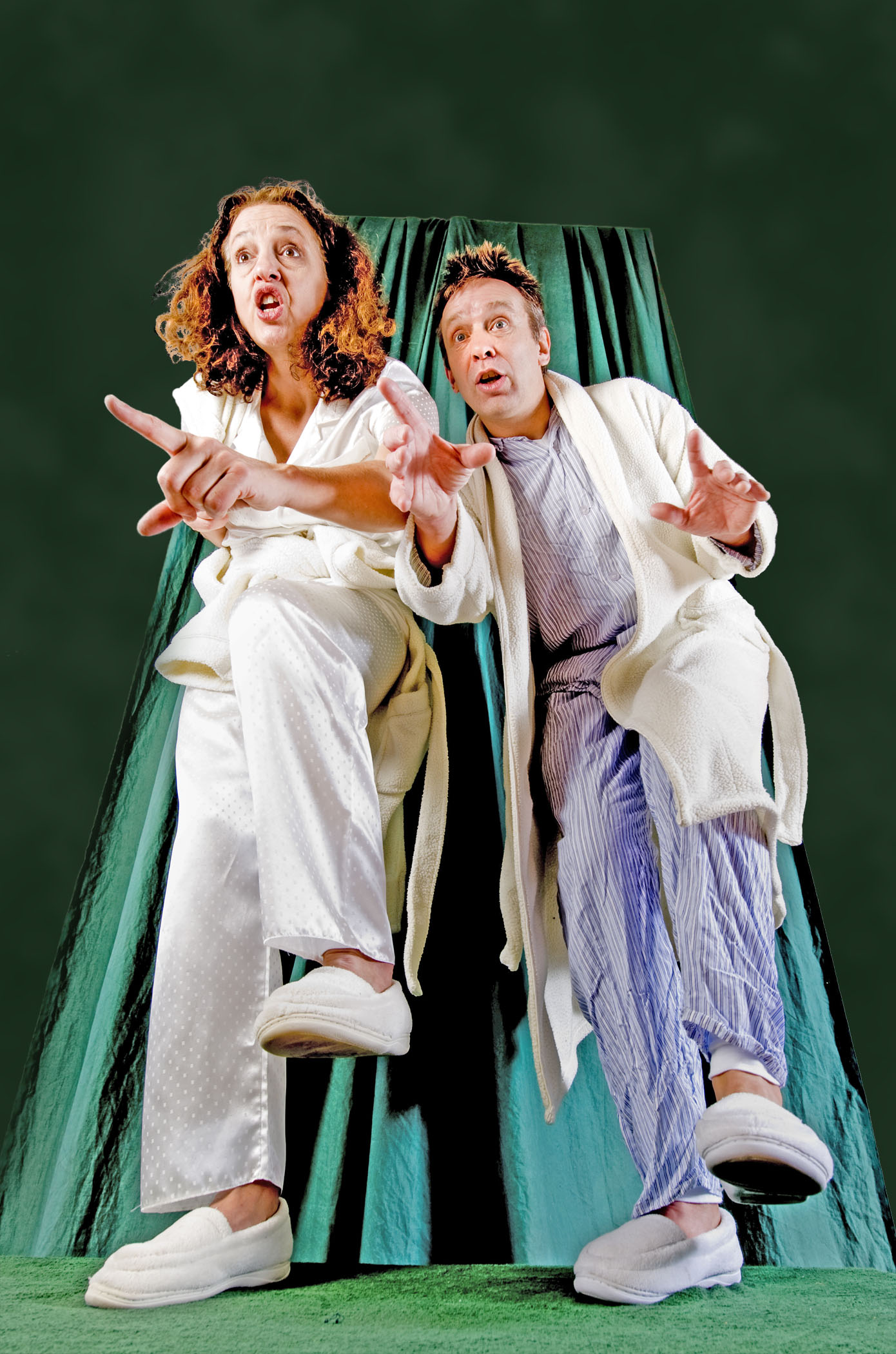 The brothers search the house for their sister