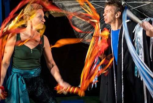 The Firebird fights Lodgoth