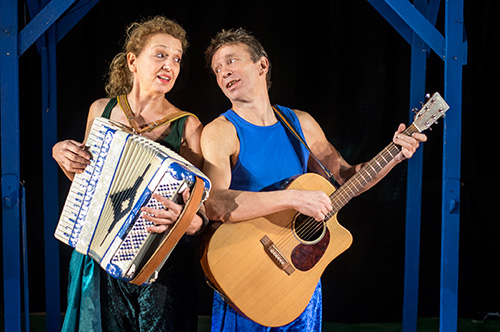 Ivan and Yelyena sing together